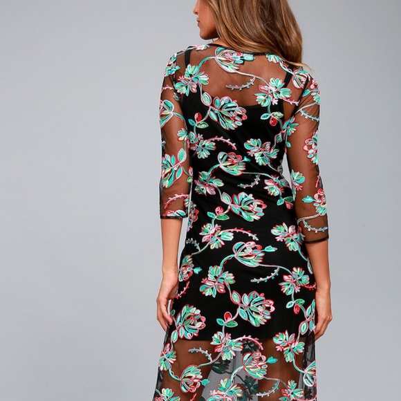 Darkly Dreamy🌙Electric Mesh Maxi - Picture 3 of 13